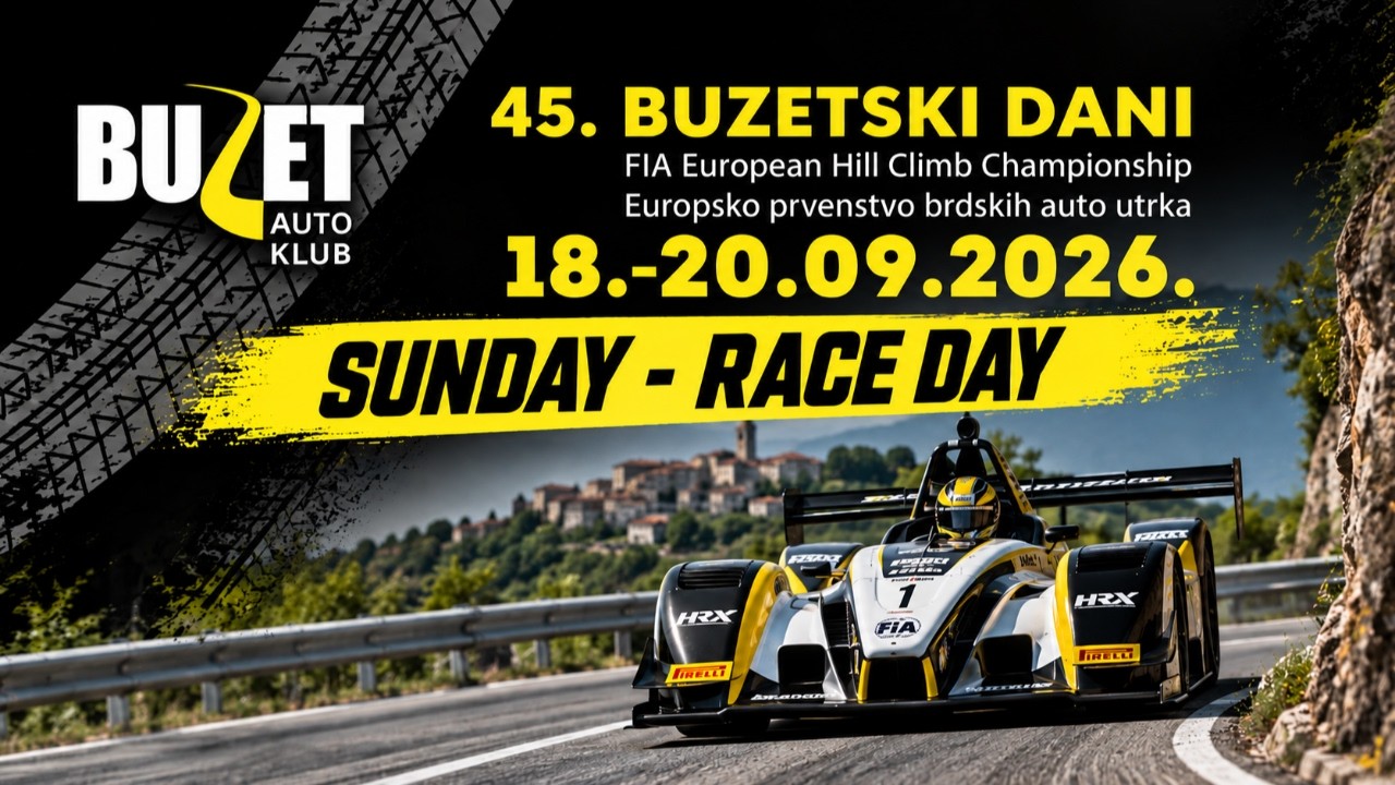 45th BUZETSKI DANI 2026 | 🏆 SUNDAY – RACE DAY 🏆