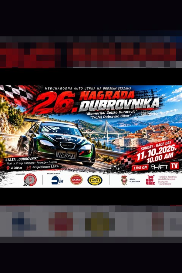 26. Nagrada Dubrovnika 2026.